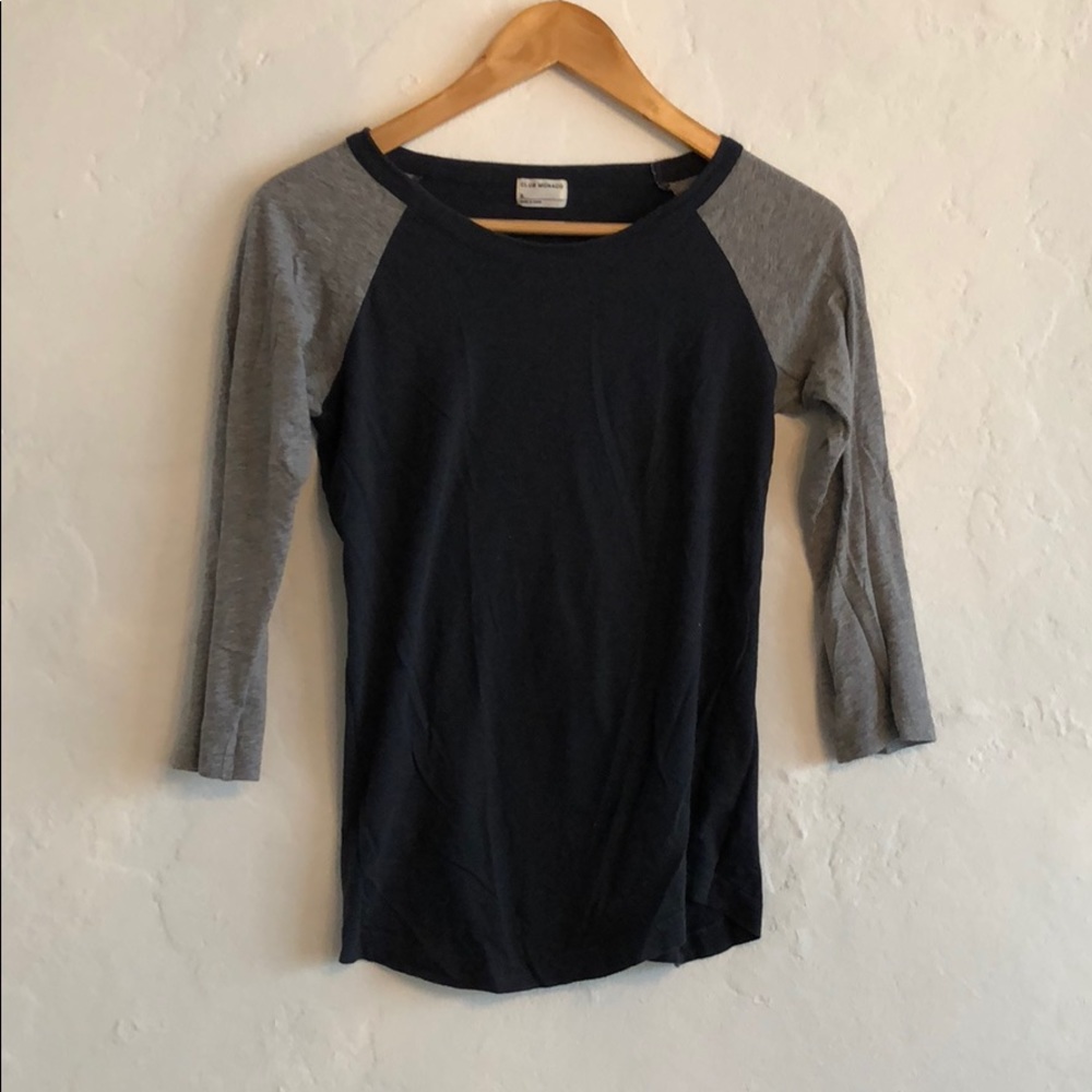 Club Monaco Baseball Tee